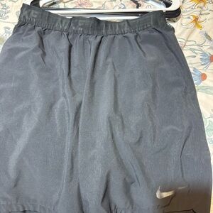 Nike Men's Dark Gray Athletic Shorts